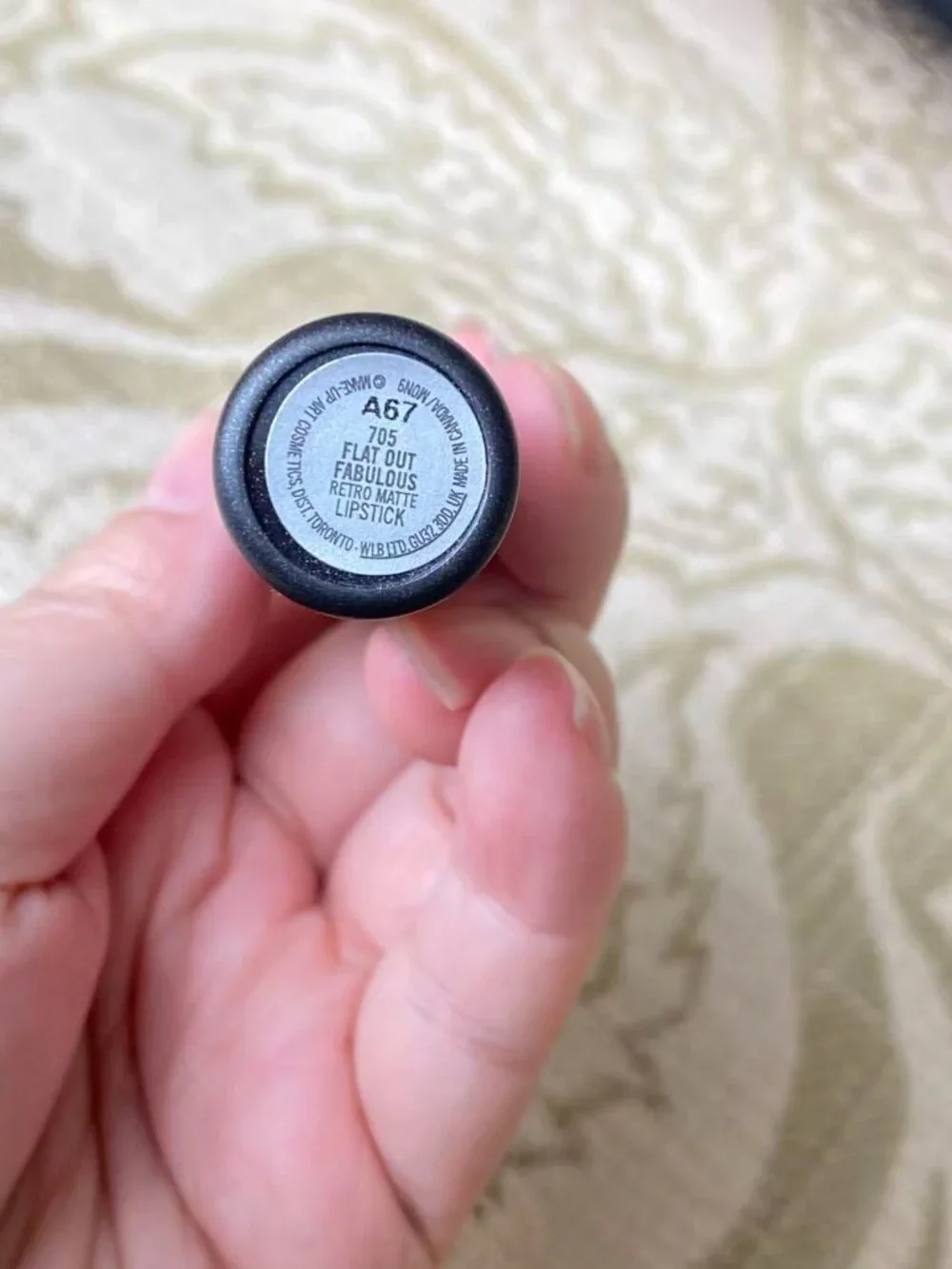New MAC LIPSTICK~Flat Out Fabulous~ Full Size~Discontinued RARE